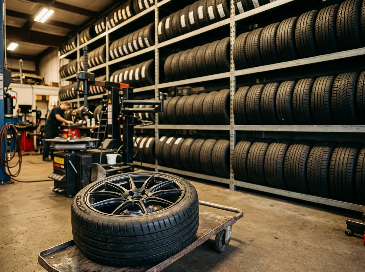 Officina Panarelli — gomme Montaggio ed equilibratura di pneumatici